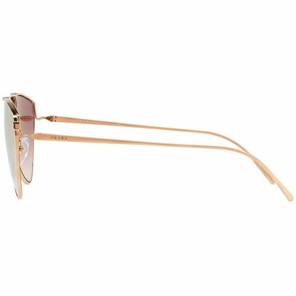 Prada Aviator Sunglasses Pink Gradient Mirror Lens - Picture 3 of 4